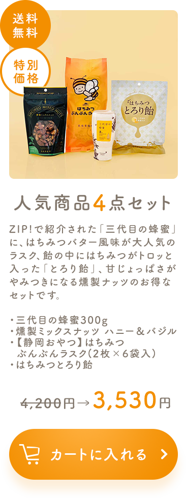 人気商品4点セット