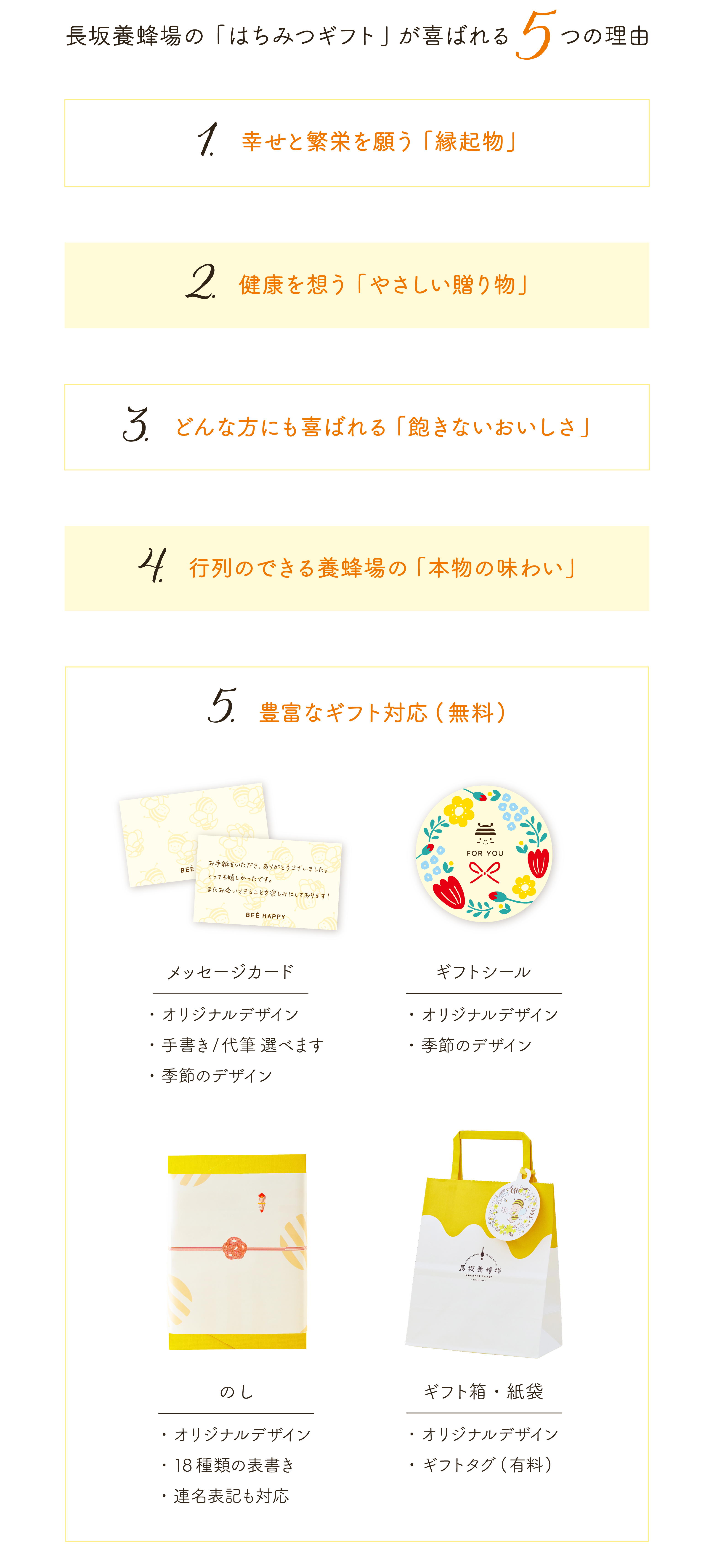 はちみつギフト（法人・個人）の通販｜はちみつ専門店 長坂養蜂場