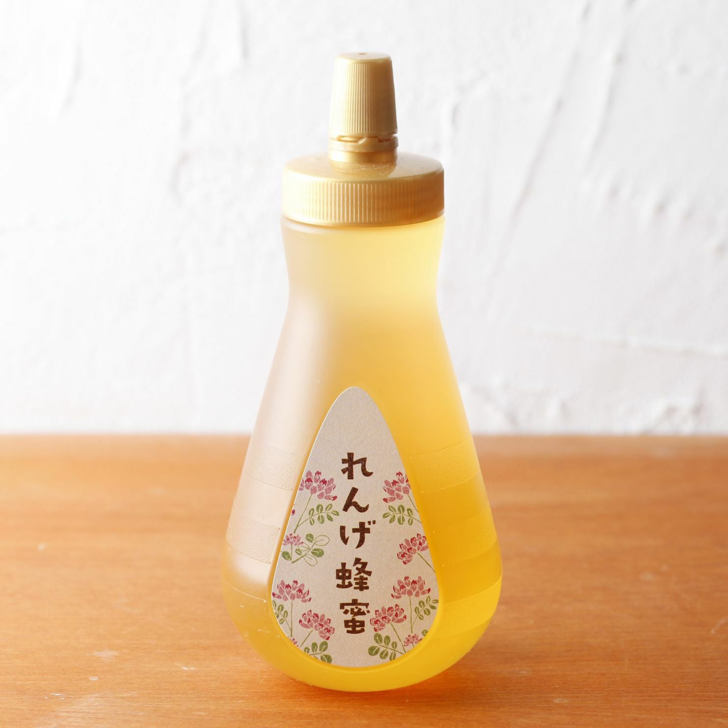 国産れんげ蜂蜜 450gボトルタイプの通販｜はちみつ専門店 長坂養蜂場
