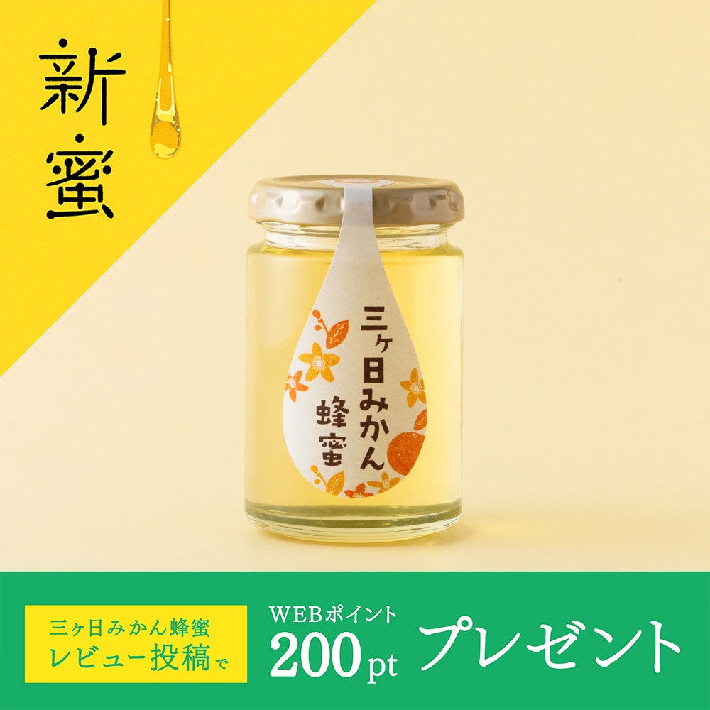 国産三ヶ日みかん蜂蜜 165g