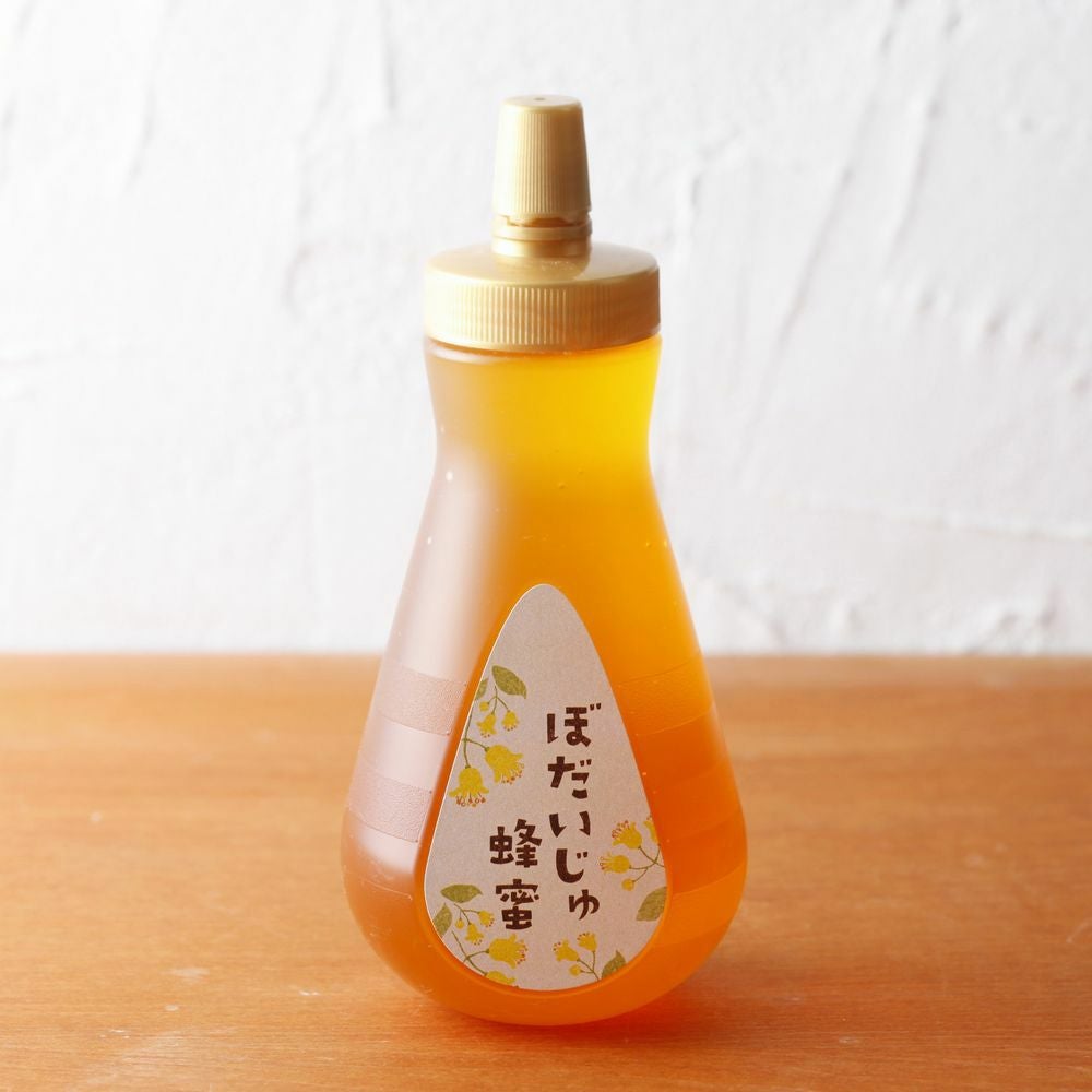 国産ぼだいじゅ蜂蜜 450gボトルタイプの通販｜はちみつ専門店 長坂養蜂場
