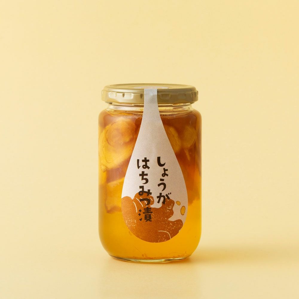 しょうがはちみつ漬 410gの通販｜はちみつ専門店 長坂養蜂場