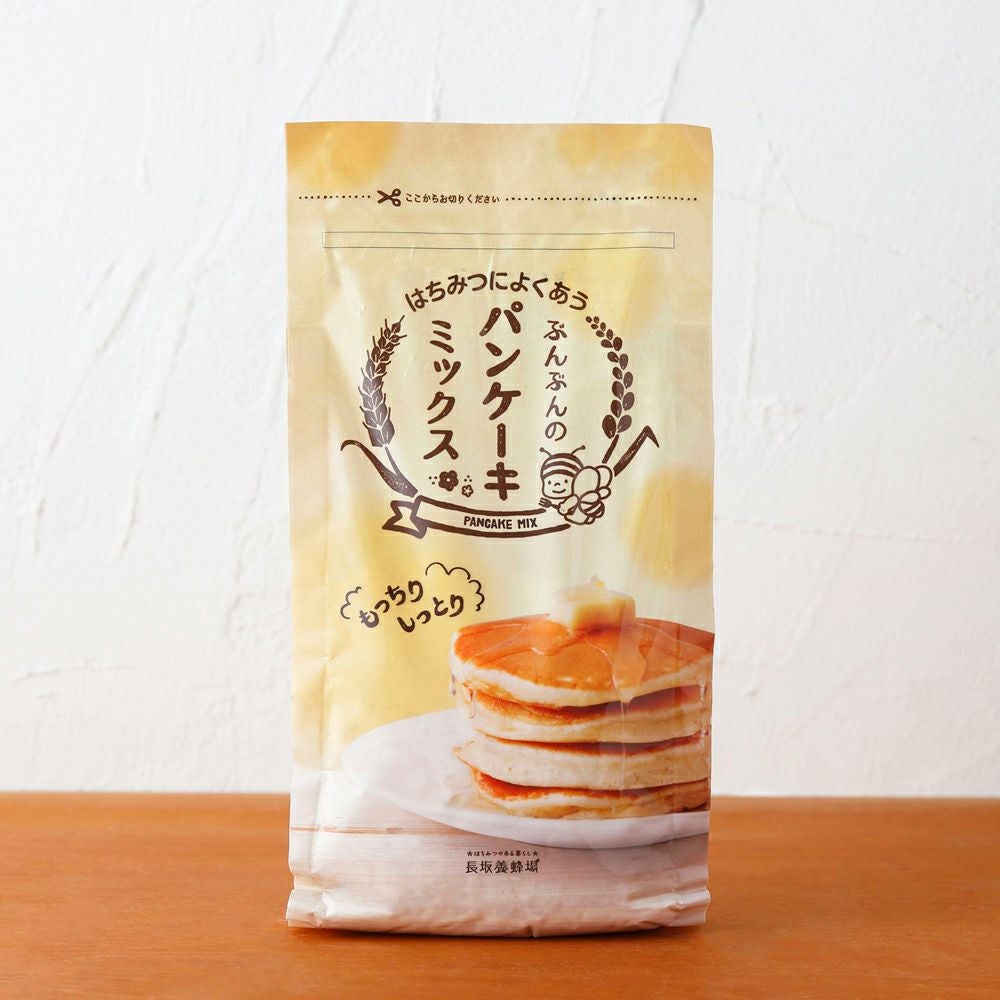 ぶんぶんパンケーキミックスの通販｜はちみつ専門店 長坂養蜂場