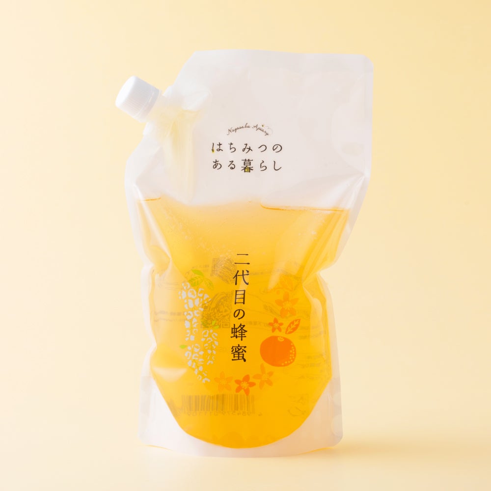 二代目の蜂蜜 1350gエコパック