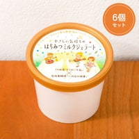 やさしい気持ちのはちみつミルクジェラート 6個セット