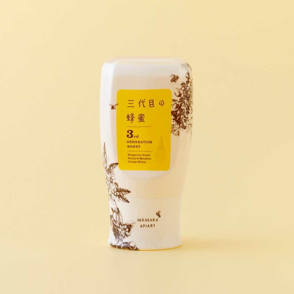 三代目の蜂蜜 300gの通販｜はちみつ専門店 長坂養蜂場