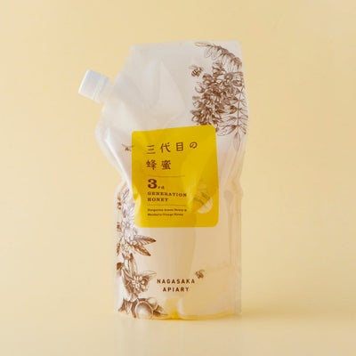 三代目の蜂蜜 1000gエコパック