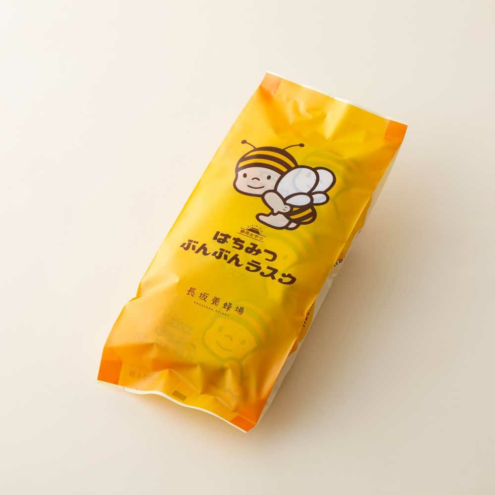 静岡おやつ】はちみつぶんぶんラスク（2枚入×6袋） レビュー｜はちみつ