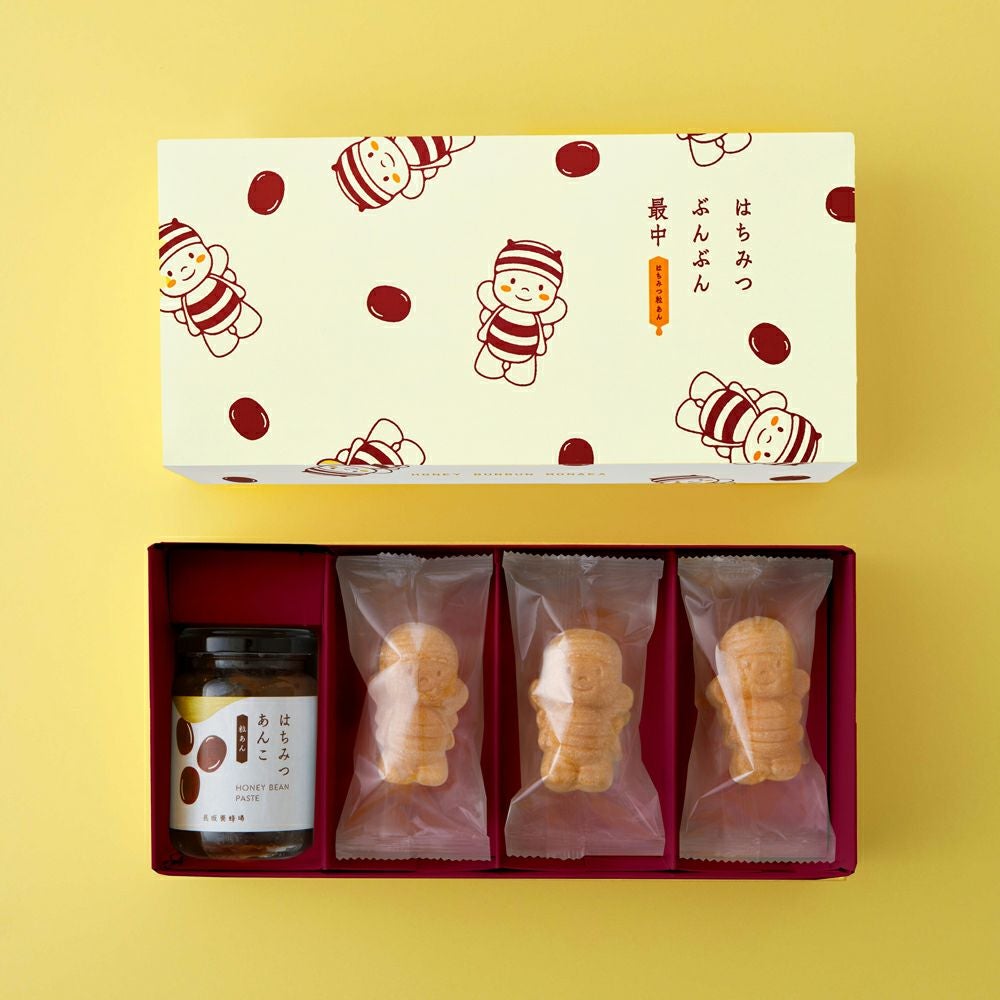 はちみつぶんぶん最中（箱入/最中6個入）