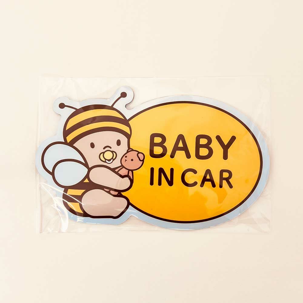 BABY IN CAR マグネットの通販｜はちみつ専門店 長坂養蜂場