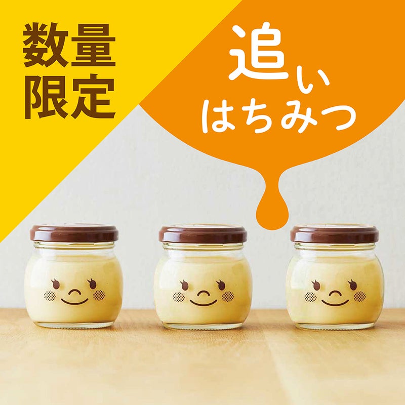 るんるんの追い蜂蜜プリン3個セット