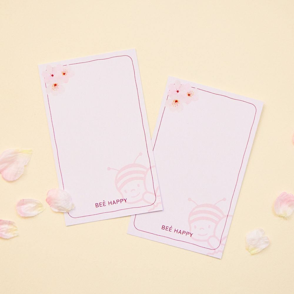 春のメッセージカード