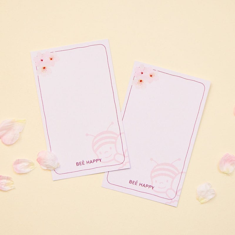 春のメッセージカード