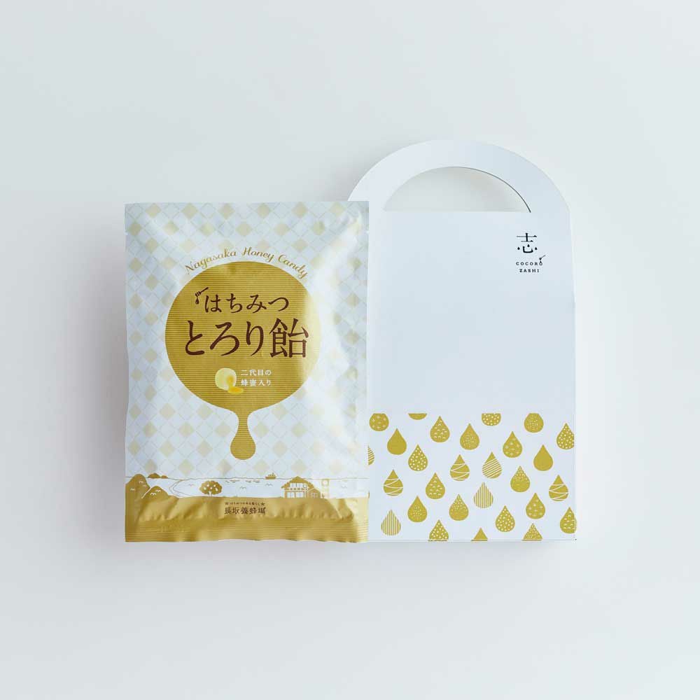 持ち手つき飴1種箱(志)