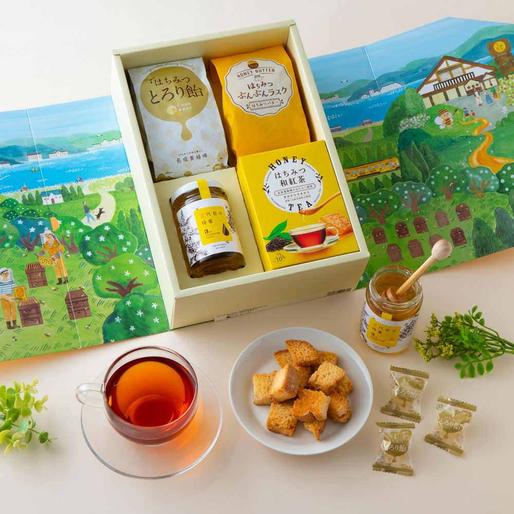 ティーパーティーギフトの通販｜はちみつ専門店 長坂養蜂場
