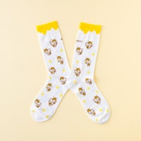 ぶんぶんプリントソックス