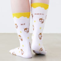 ぶんぶんプリントソックス