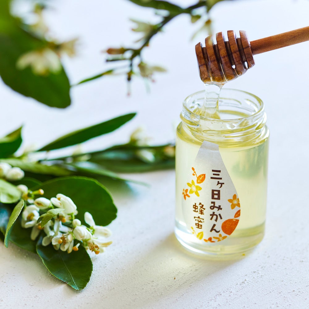 国産三ヶ日みかん蜂蜜 450gボトルタイプ